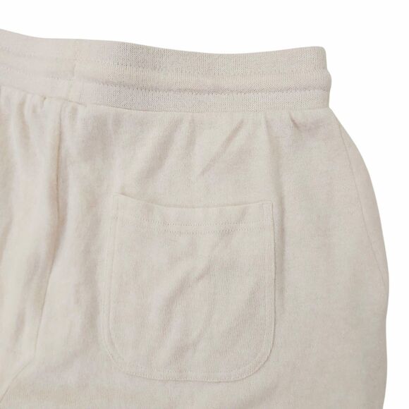 Quince Brushed Lounge Joggers Womens Medium Oatmeal Knit Cozy Comfy Loungewear - Picture 7 of 13